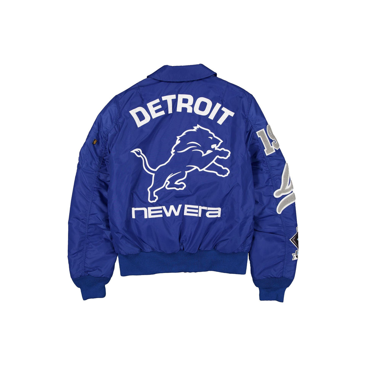Alpha Industries x Detroit Lions MA-1 Flight Jacket