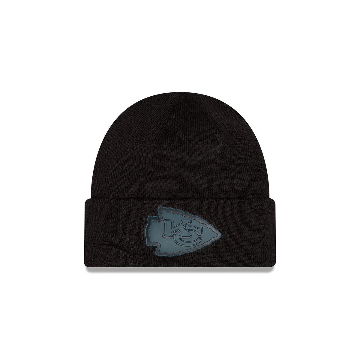 Kansas City Chiefs All Black Beanie Hat