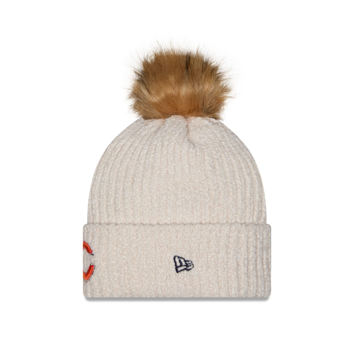Chicago Bears Women's Sandy Linen Pom Knit Hat