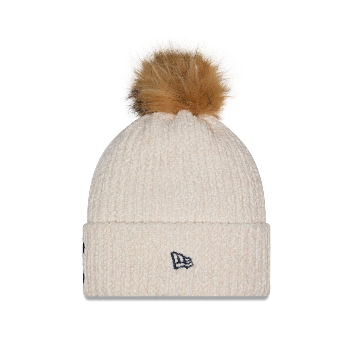 New York Yankees Women's Sandy Linen Pom Knit Hat