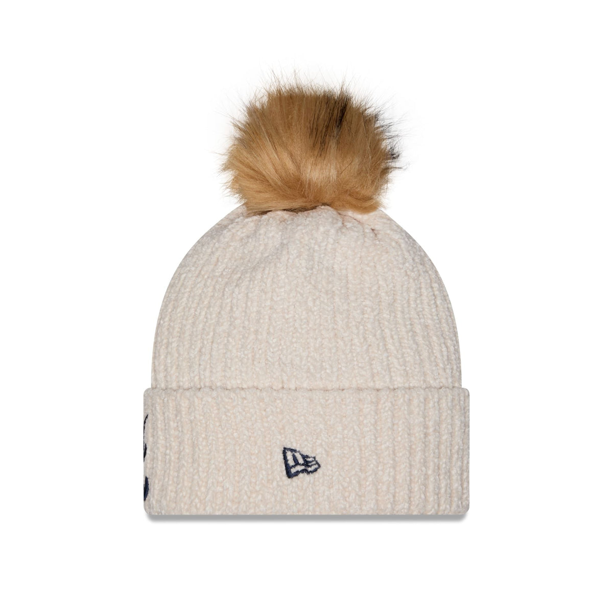 Atlanta Braves Women's Sandy Linen Pom Knit Hat