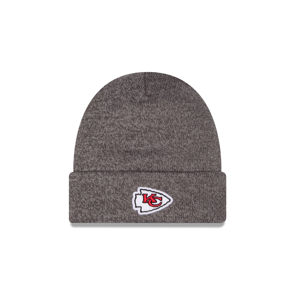 Kansas City Chiefs Heather Gray Tonal Beanie Hat