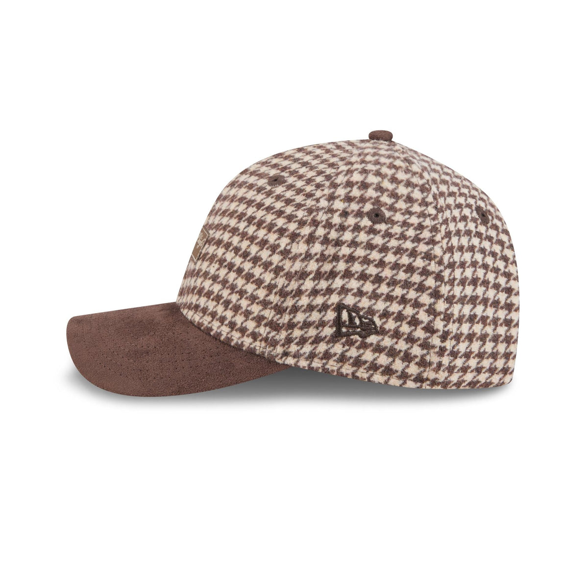 Kansas City Chiefs Brown Houndstooth Women's 9FORTY M-Crown Adjustable Hat