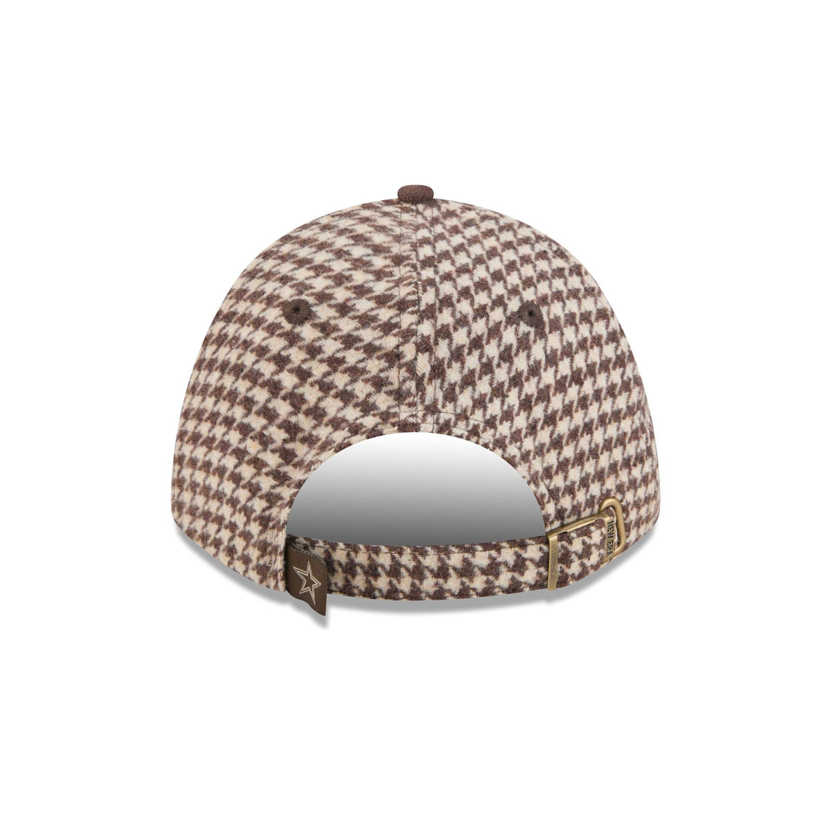 Dallas Cowboys Brown Houndstooth Women's 9FORTY M-Crown Adjustable Hat