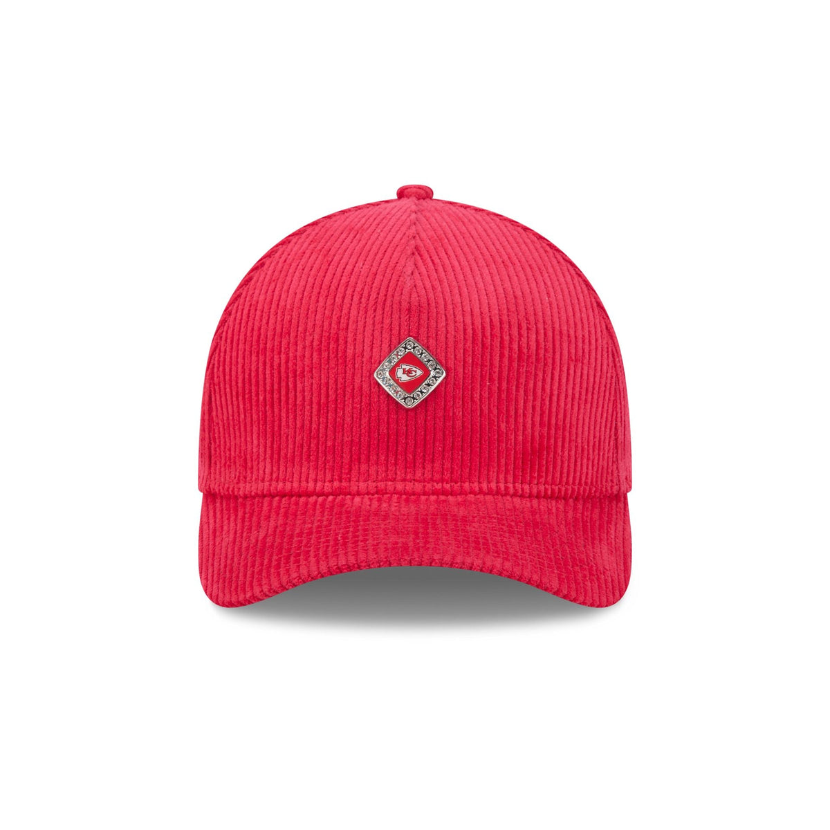 Kansas City Chiefs Corduroy Glam Women's 9FORTY M-Crown A-Frame Adjustable Hat