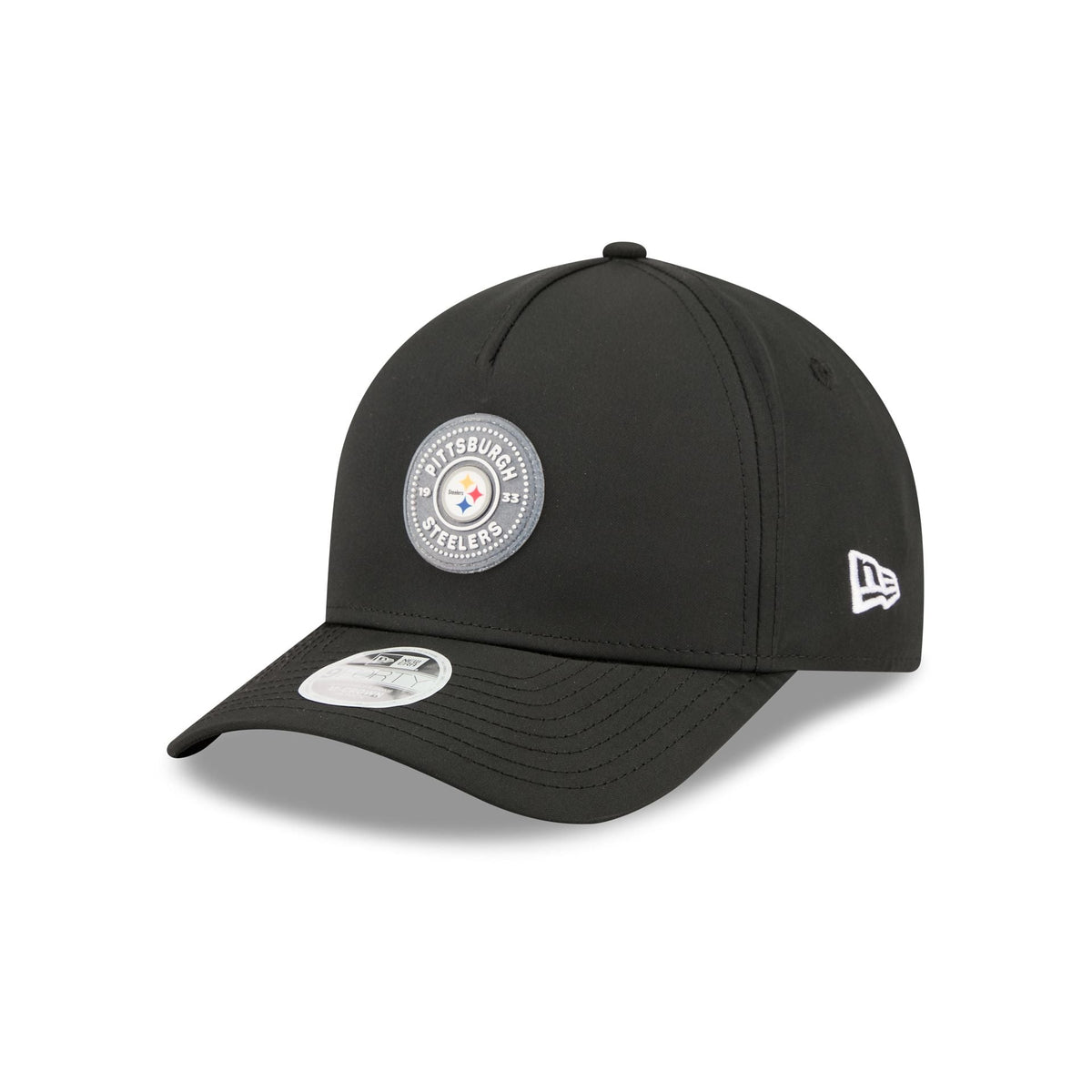 Pittsburgh Steelers Glitter Patch Women's 9FORTY M-Crown A-Frame Snapback Hat