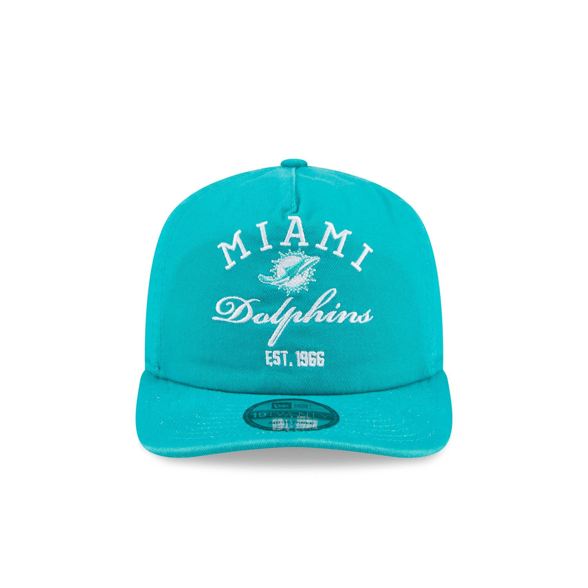 Miami Dolphins Arched Graphic 19TWENTY Snapback Hat