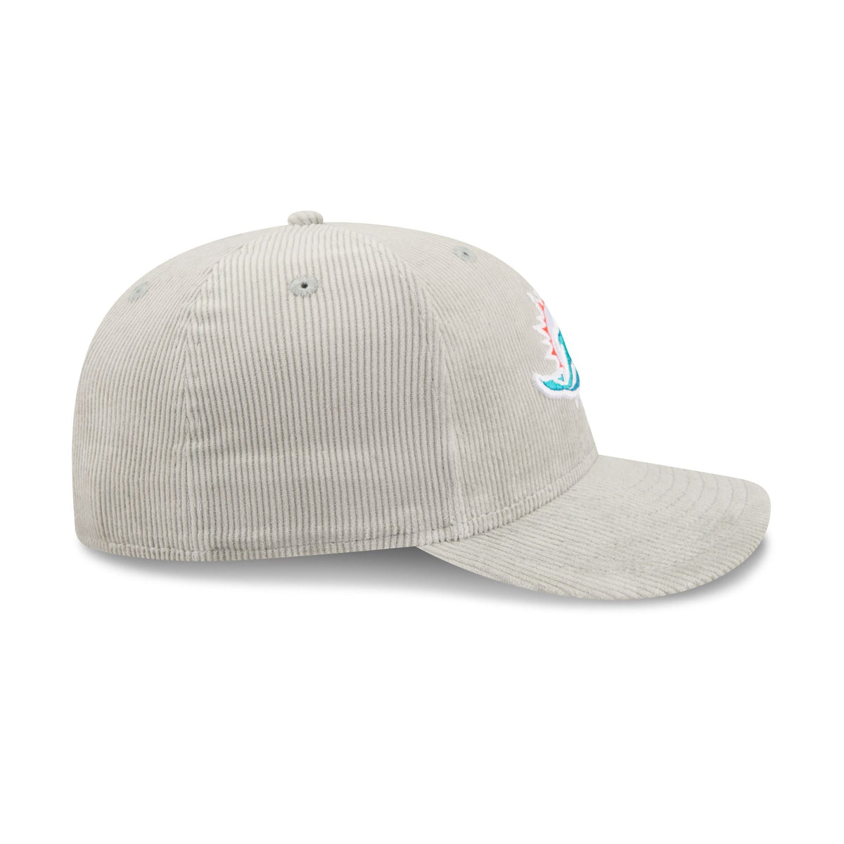 Miami Dolphins Light Gray Corduroy 59FIFTY Fitted Hat