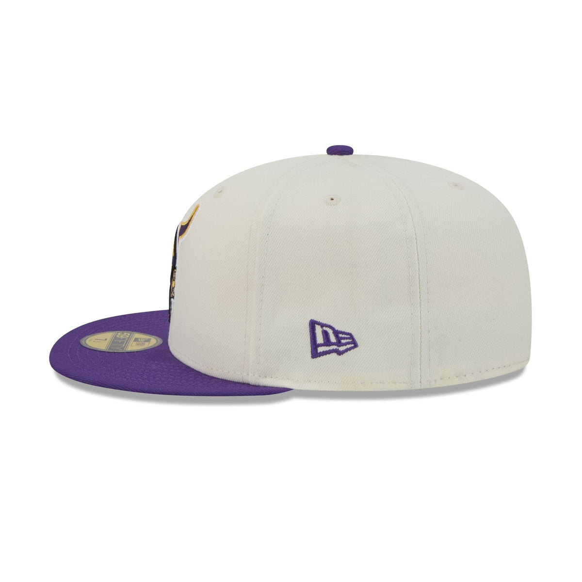 Minnesota Vikings Deceptor Chrome White 59FIFTY Fitted Hat
