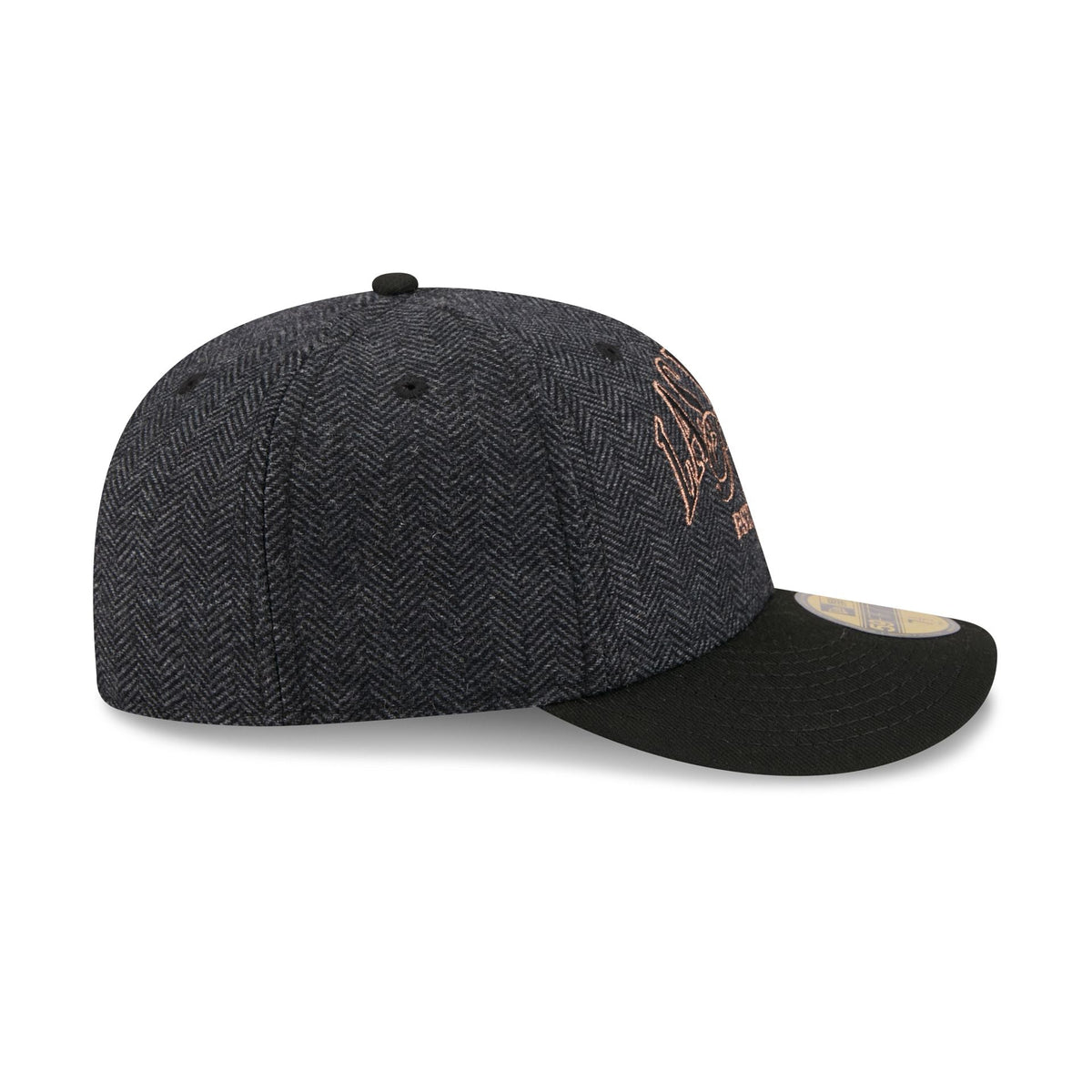Las Vegas Raiders Black Faux Wool 59FIFTY Fitted Hat