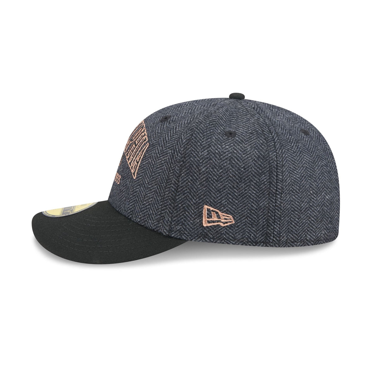 Philadelphia Eagles Black Faux Wool 59FIFTY Fitted Hat