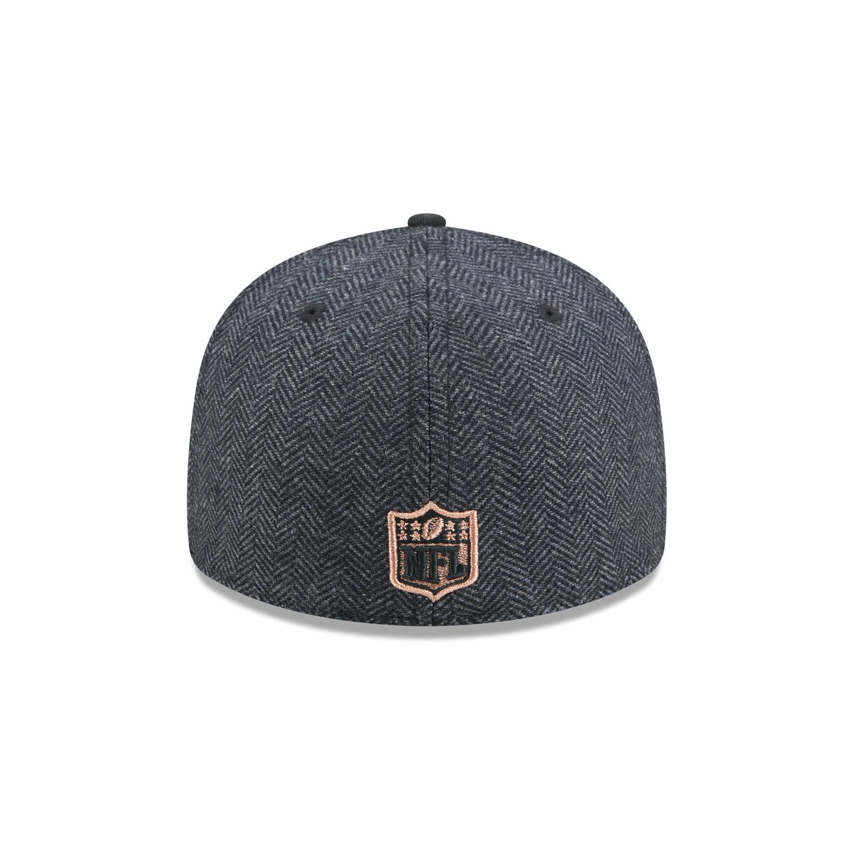 Chicago Bears Black Faux Wool 59FIFTY Fitted Hat