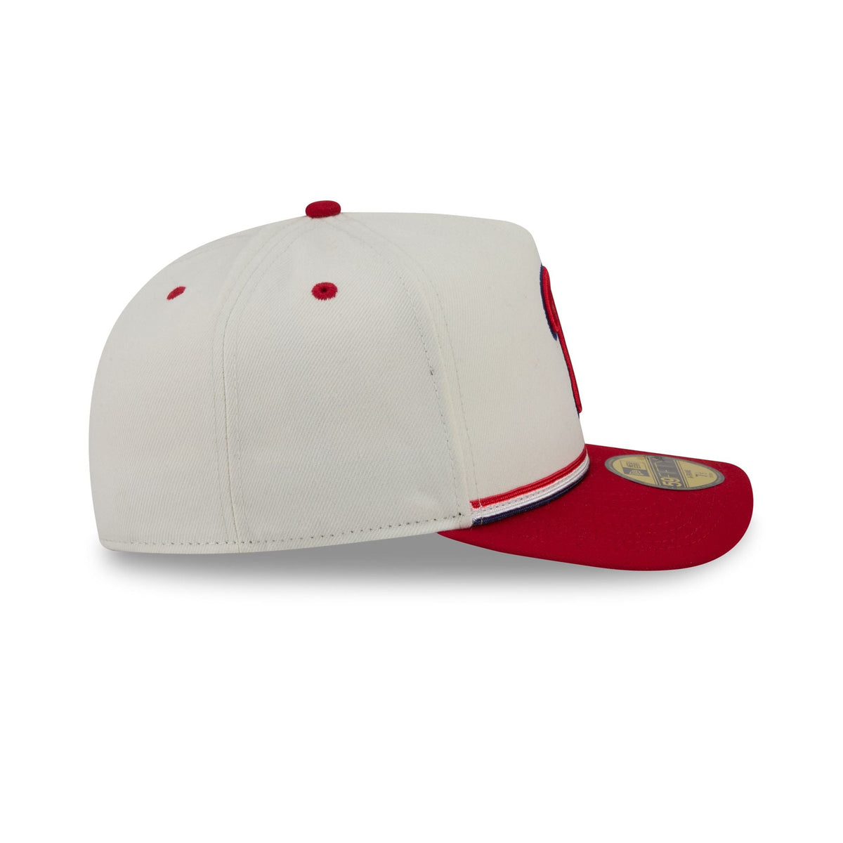 Philadelphia Phillies Vintage Stripe 59FIFTY A-Frame Fitted Hat