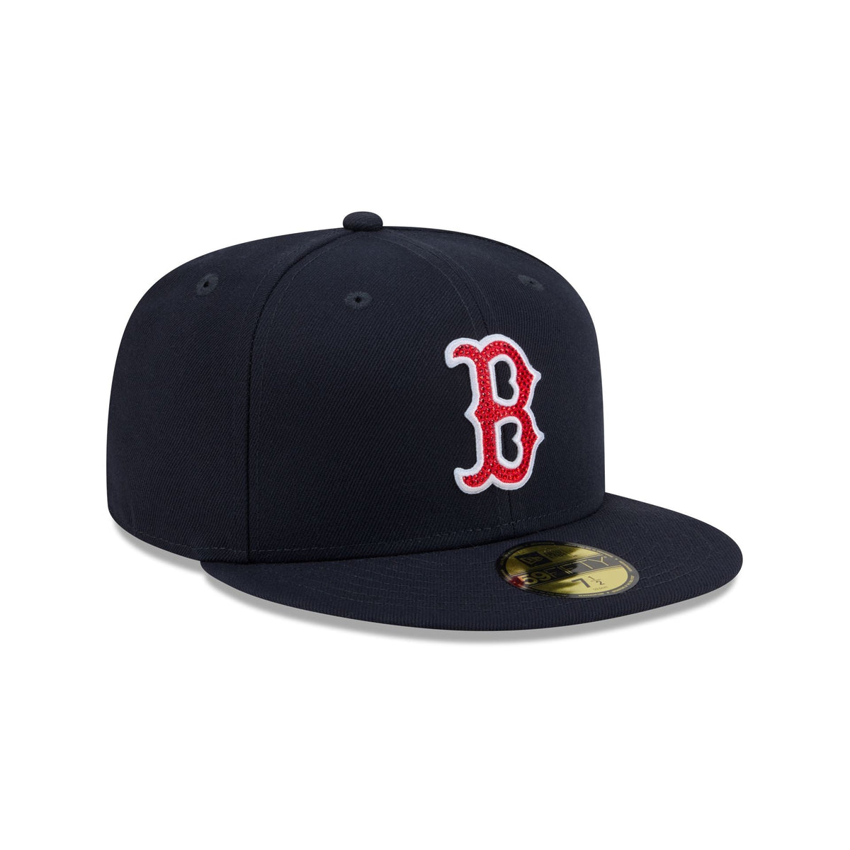 Boston Red Sox Rhinestone Badge 59FIFTY Fitted Hat