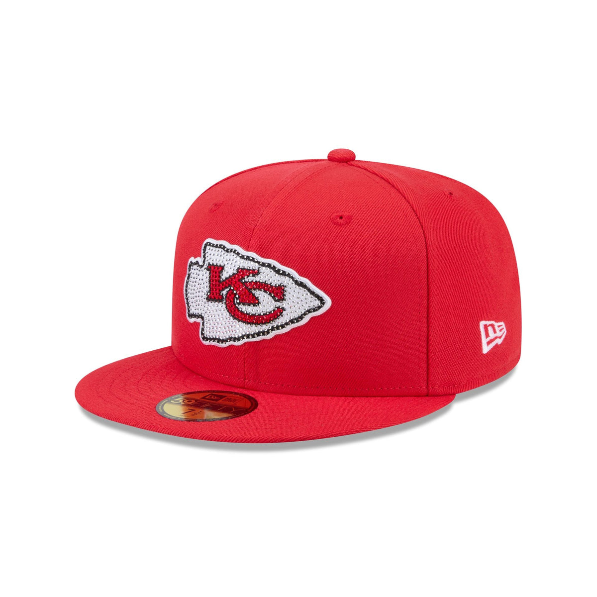 Kansas City Chiefs Rhinestone Badge 59FIFTY Fitted Hat