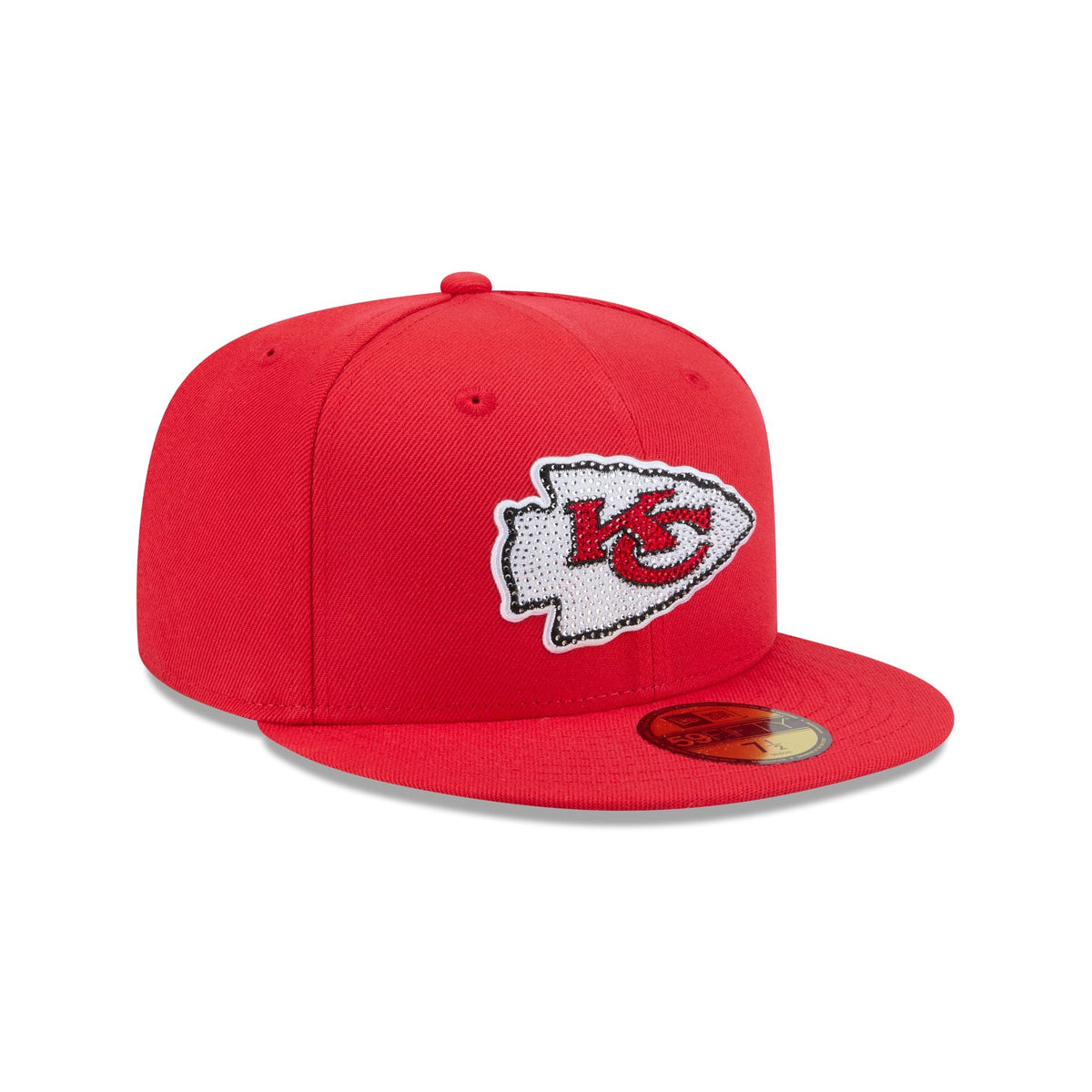 Kansas City Chiefs Rhinestone Badge 59FIFTY Fitted Hat