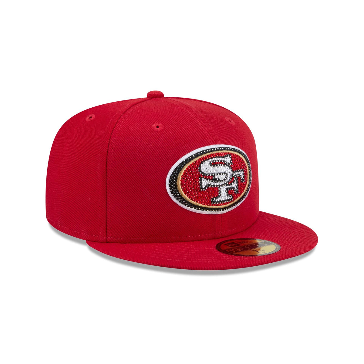 San Francisco 49ers Rhinestone Badge 59FIFTY Fitted Hat