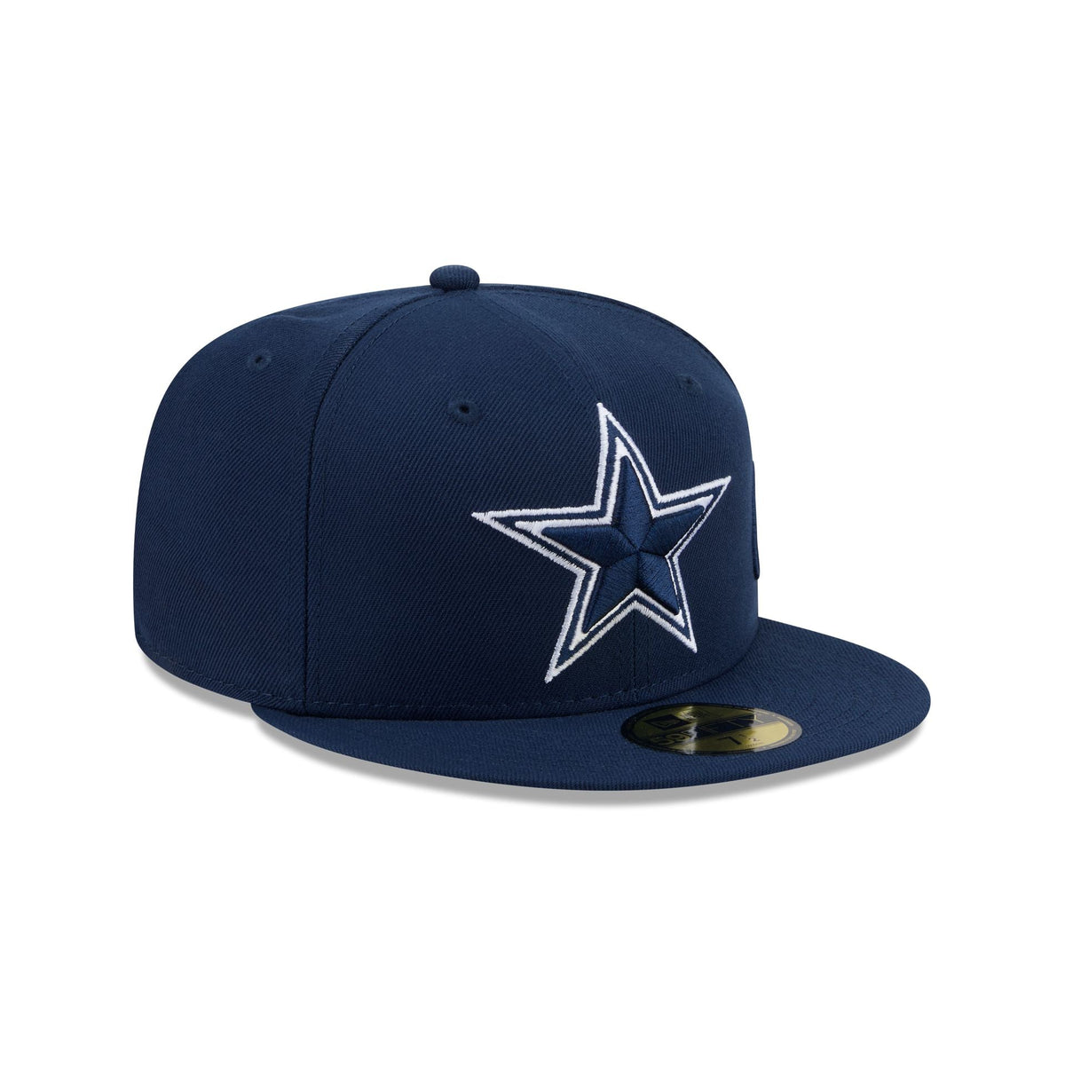 Dallas Cowboys Side Script 59FIFTY Fitted Hat