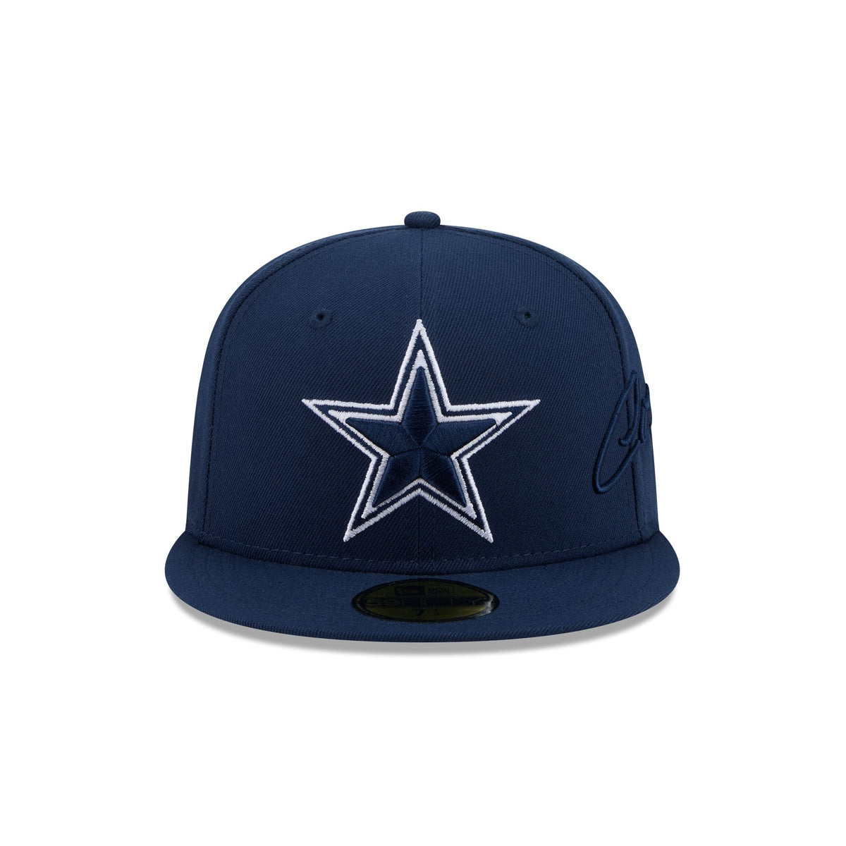 Dallas Cowboys Side Script 59FIFTY Fitted Hat