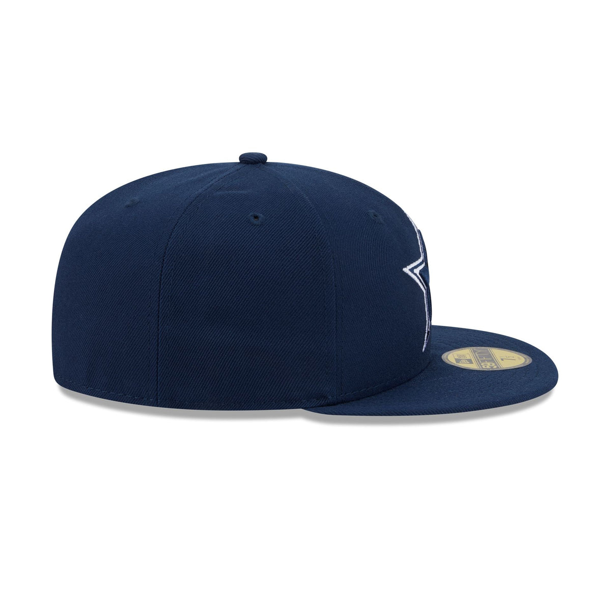 Dallas Cowboys Side Script 59FIFTY Fitted Hat