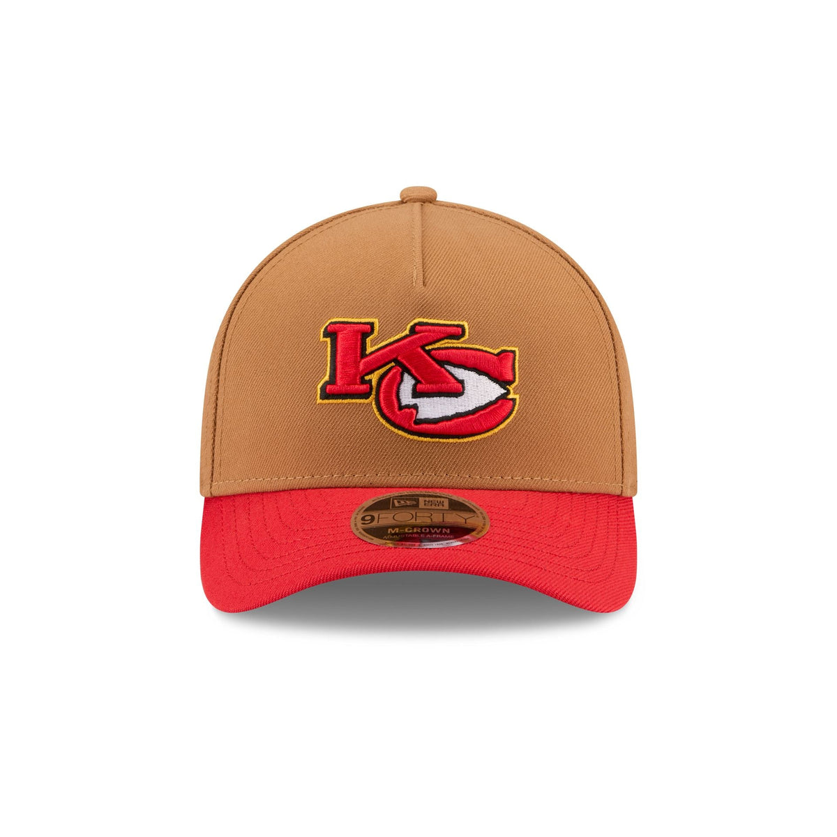 Kansas City Chiefs Deceptor Bronze 9FORTY M-Crown A-Frame Snapback Hat