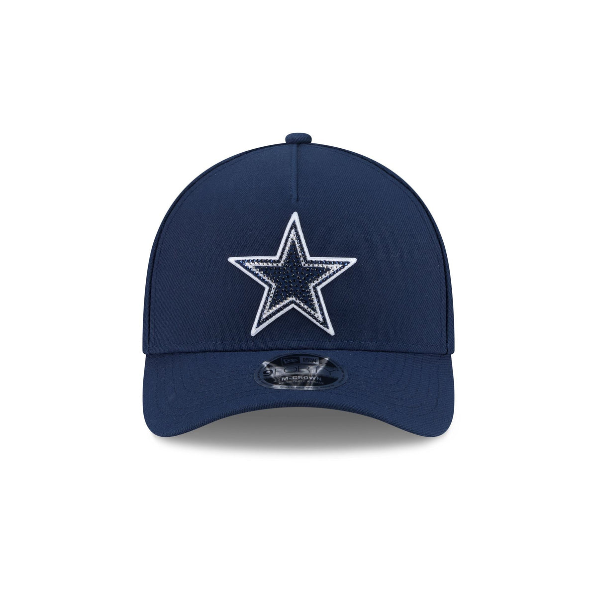 Dallas Cowboys Rhinestone Patch 9FORTY M-Crown A-Frame Snapback Hat