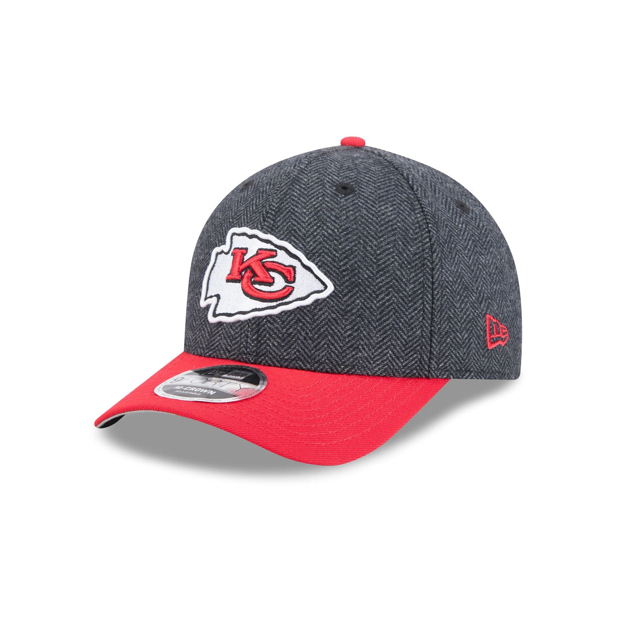Kansas City Chiefs Faux Wool 9FORTY M-Crown Snapback Hat