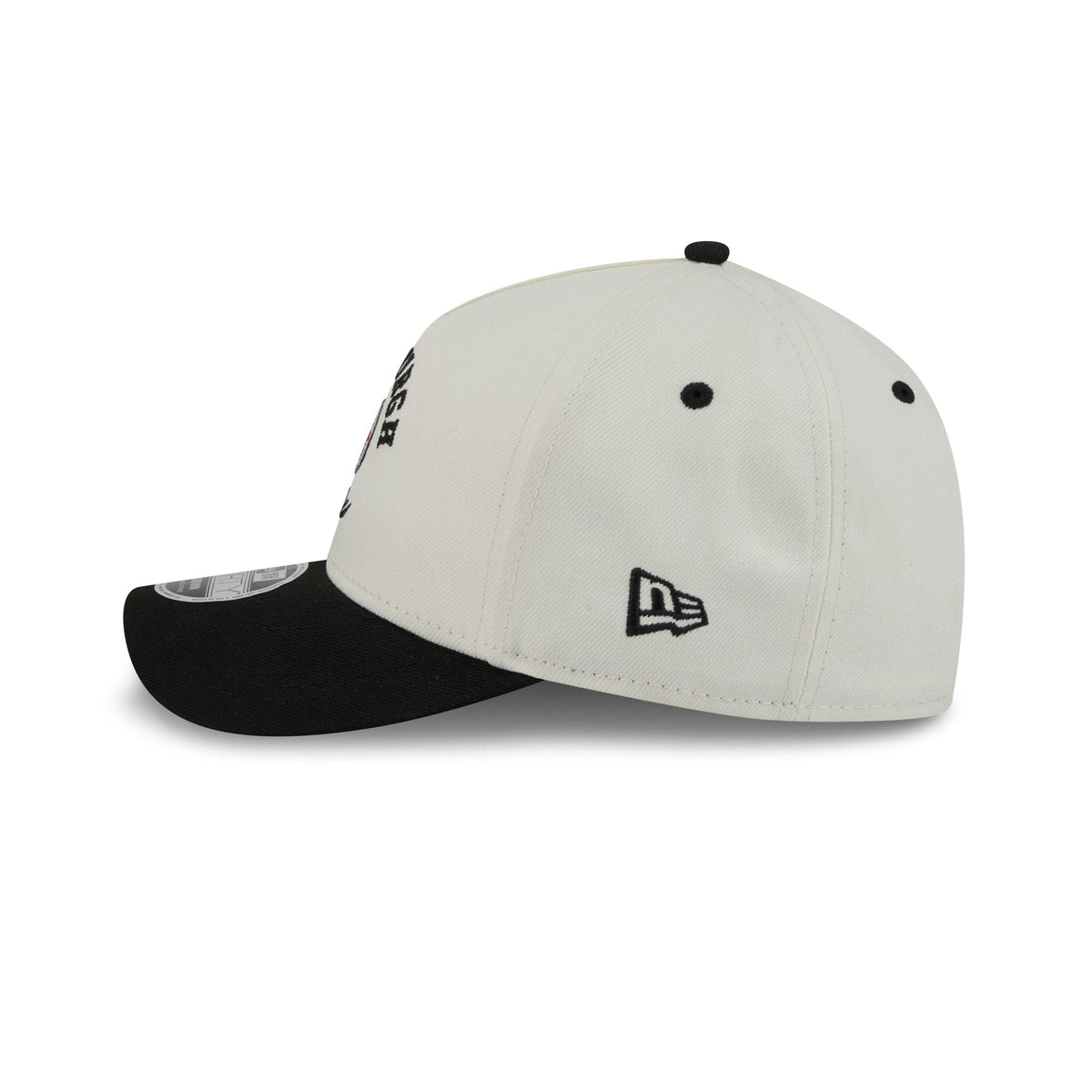 Pittsburgh Steelers Arched Graphic Chrome White 9FORTY M-Crown A-Frame Snapback Hat