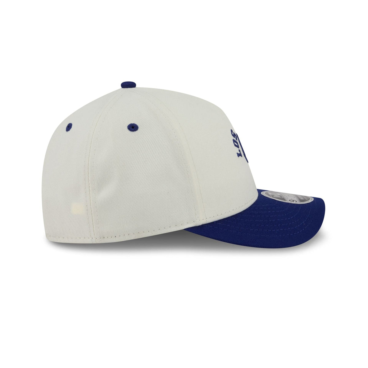 Los Angeles Dodgers Arched Graphic Chrome White 9FORTY M-Crown A-Frame Snapback Hat