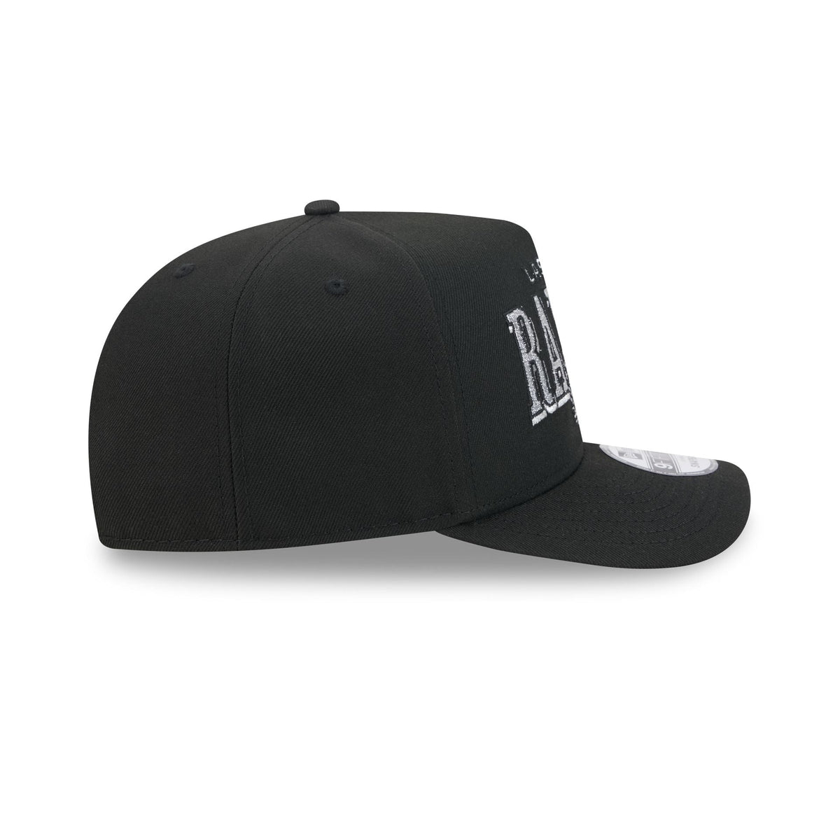 Las Vegas Raiders Gold Laurel Black 9FIFTY A-Frame Snapback Hat
