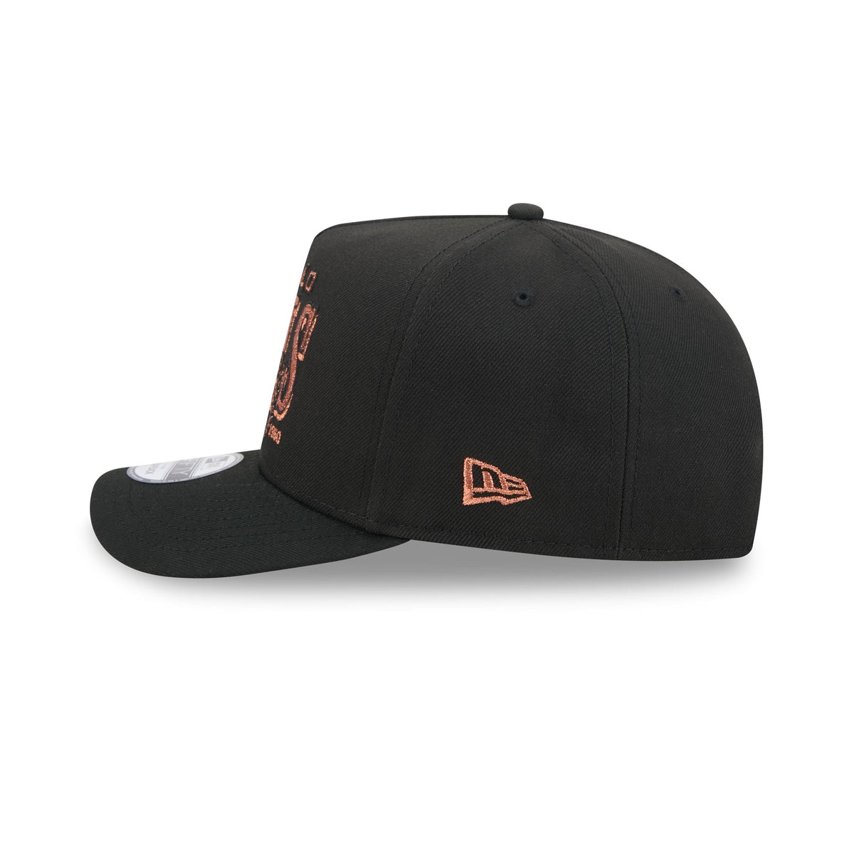 Buffalo Bills Gold Laurel Black 9FIFTY A-Frame Snapback Hat