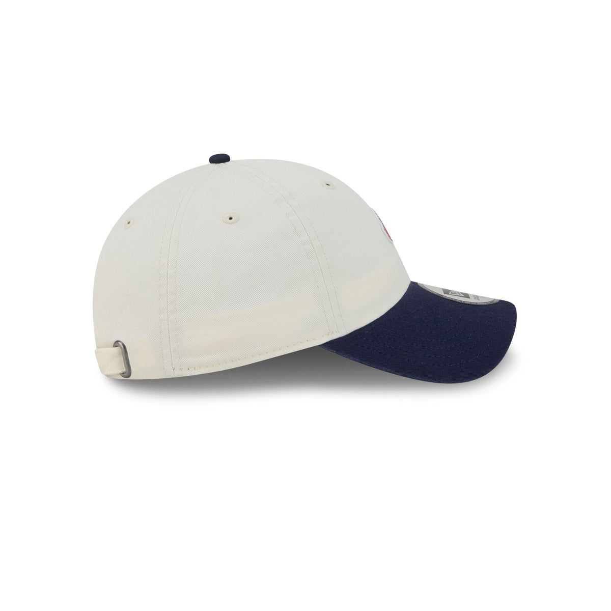 Chicago Bears Mini Logo Chrome White Casual Classic Adjustable Hat