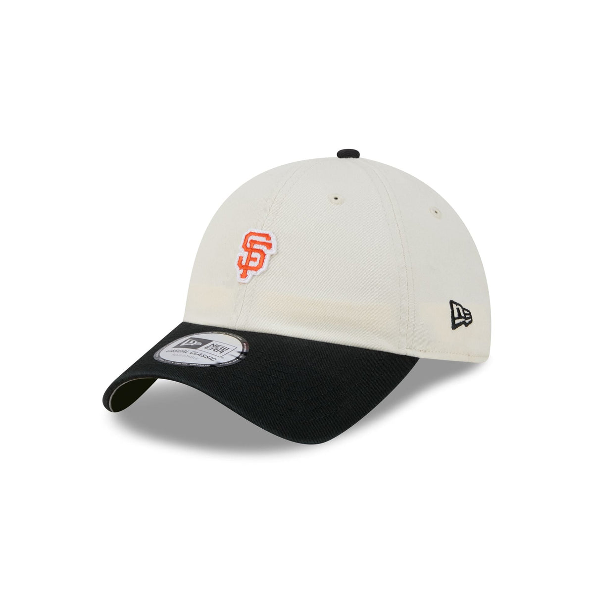 San Francisco Giants Mini Logo Chrome White Casual Classic Adjustable Hat