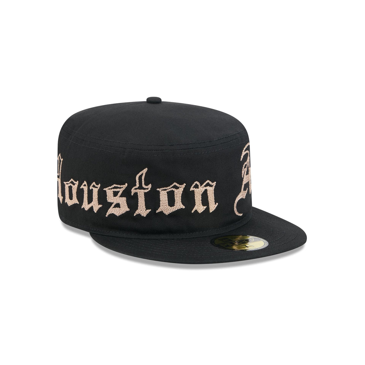 Houston Astros Gothic Lettering Pillbox Hat