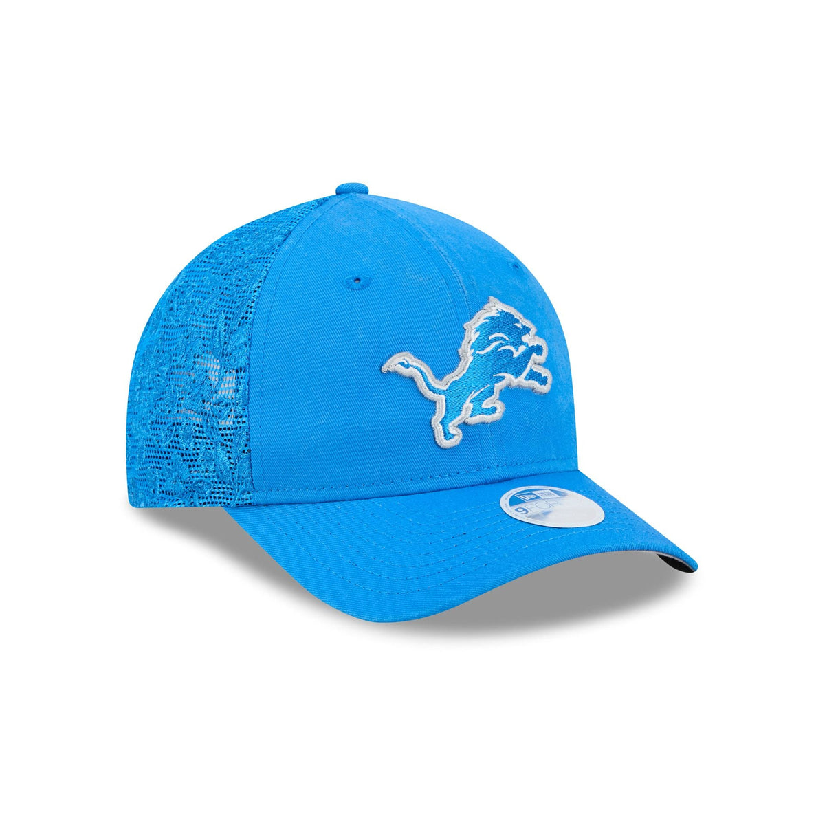 Detroit Lions Floral Mesh Women's 9FORTY M-Crown Trucker Hat