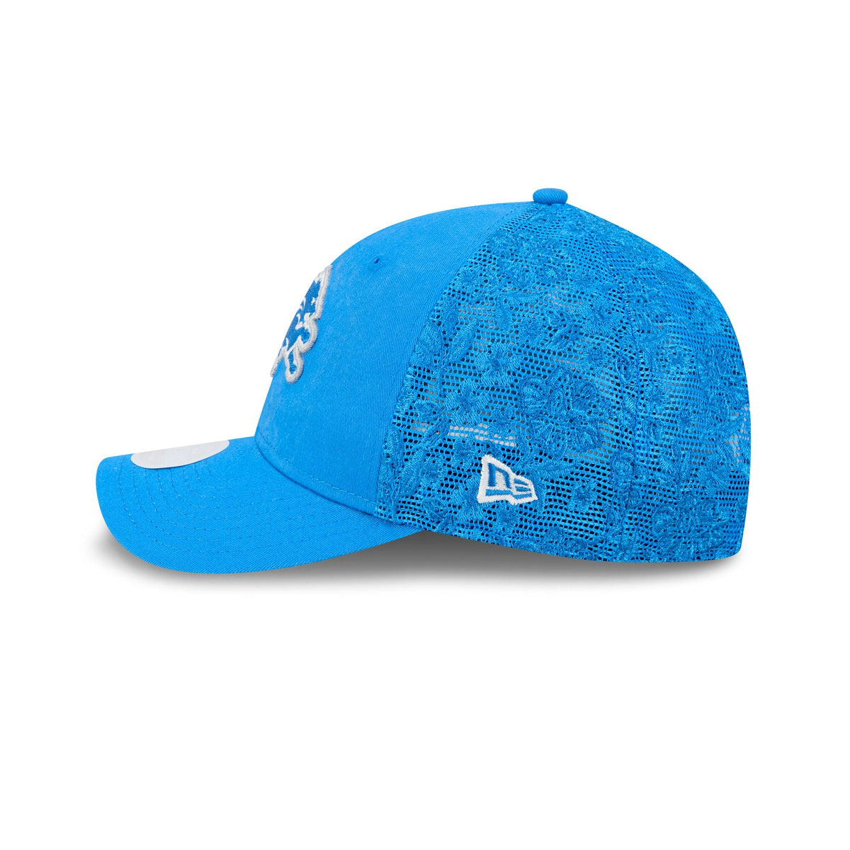 Detroit Lions Floral Mesh Women's 9FORTY M-Crown Trucker Hat