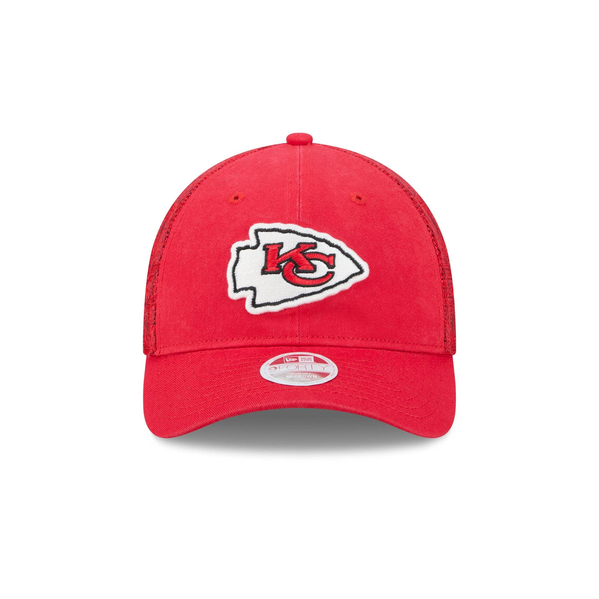 Kansas City Chiefs Floral Mesh Women's 9FORTY M-Crown Trucker Hat