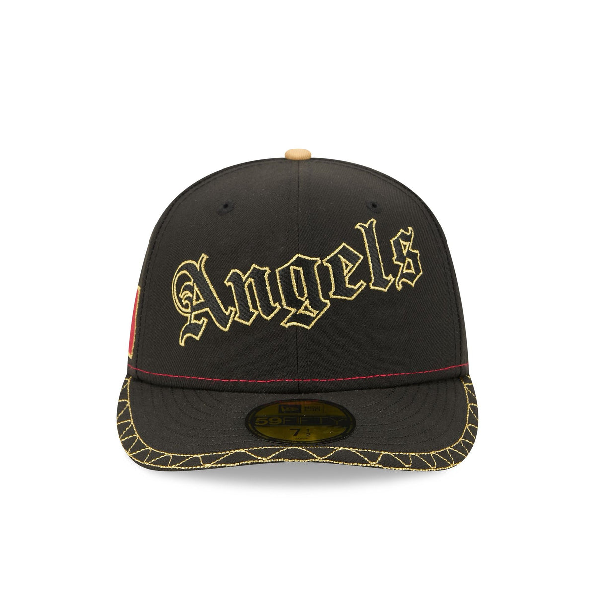 Los Angeles Angels Cinco de Mayo Black 59FIFTY Fitted Hat