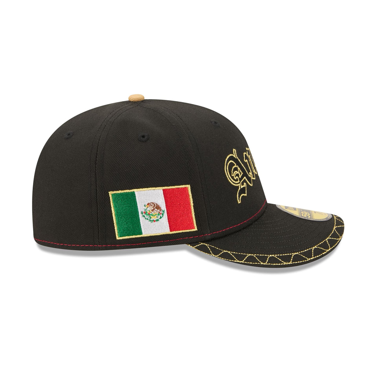 Los Angeles Angels Cinco de Mayo Black 59FIFTY Fitted Hat