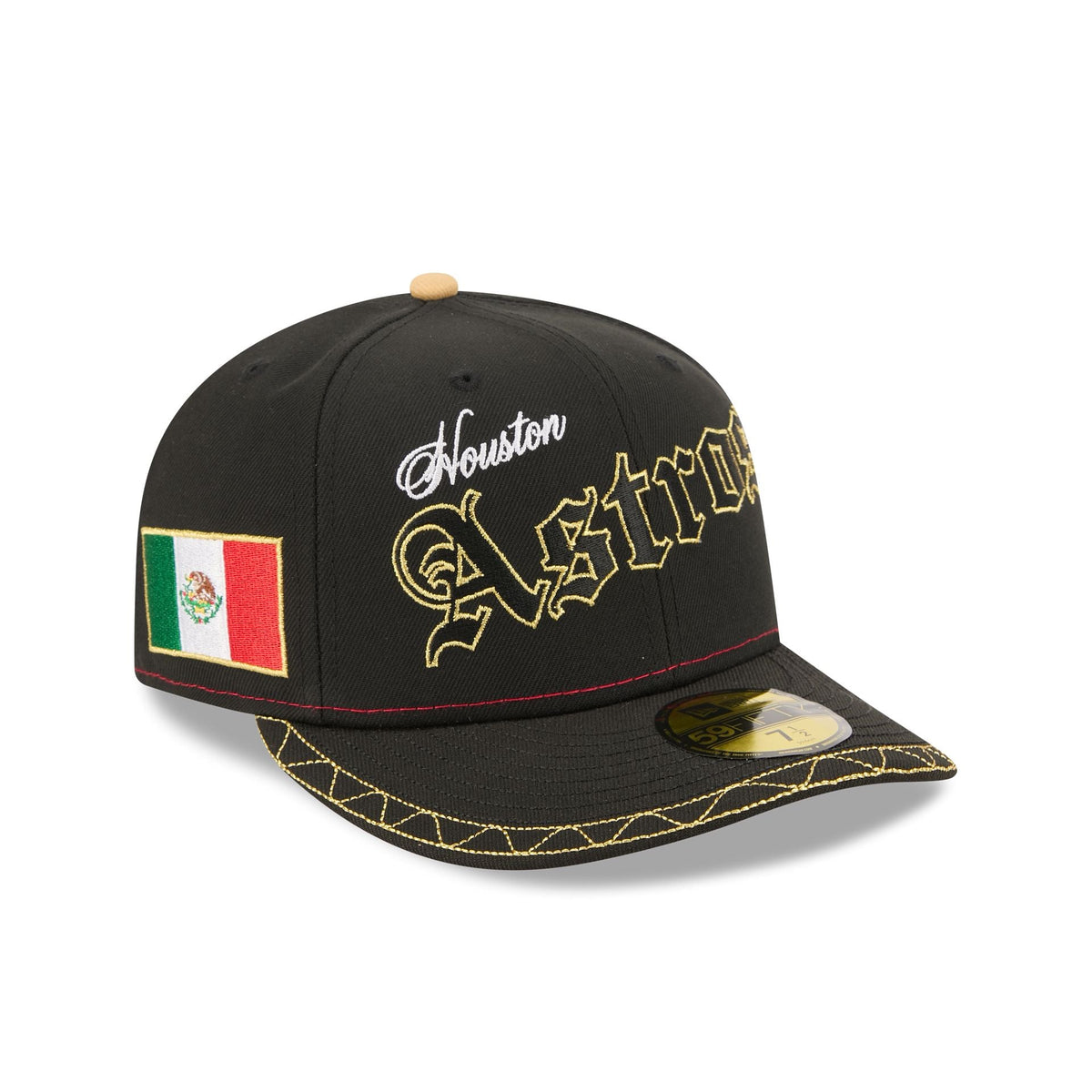 Houston Astros Cinco de Mayo Black 59FIFTY Fitted Hat