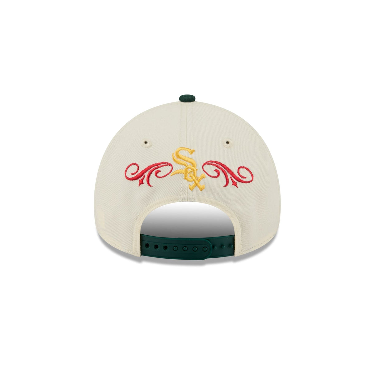 Chicago White Sox Cinco de Mayo Chrome White 9FORTY A-Frame Snapback Hat