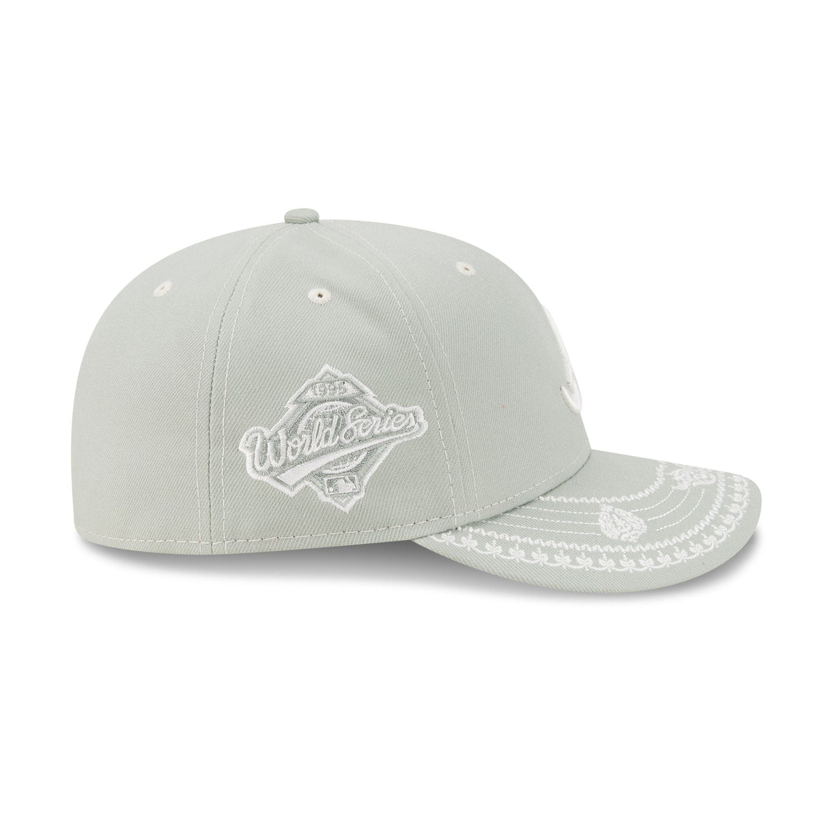 Atlanta Braves Everest Green Stitched 59FIFTY Fitted Hat