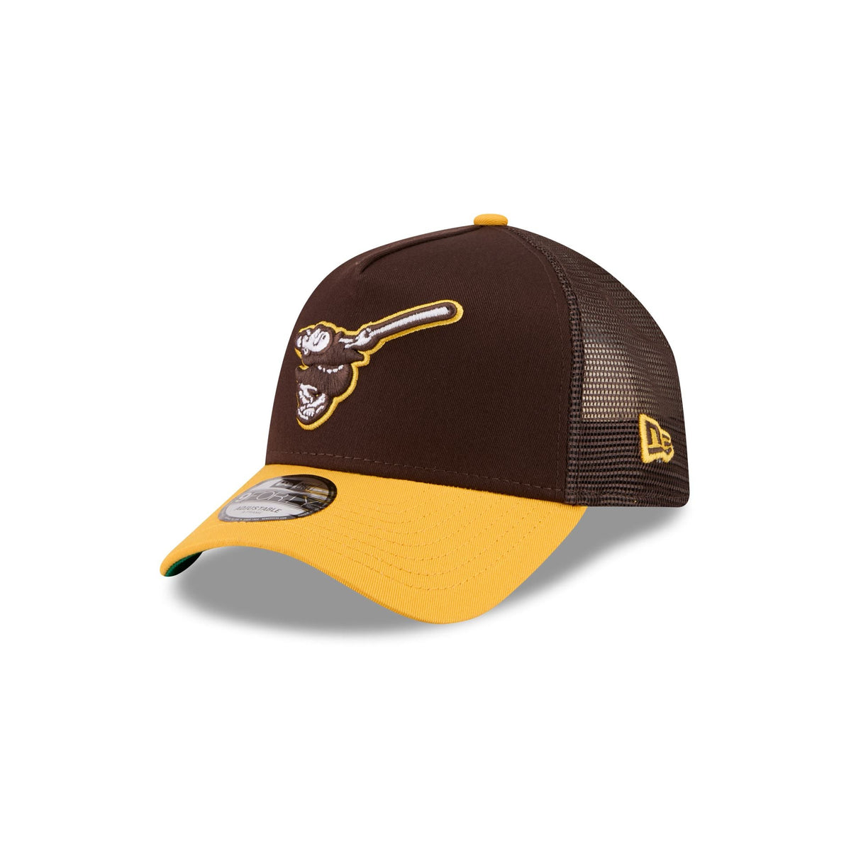 San Diego Padres Anchorman 9FORTY A-Frame Trucker Hat