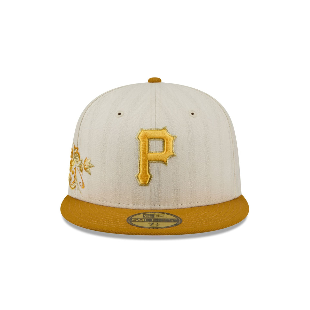 Pittsburgh Pirates Chrome Herringbone 59FIFTY Fitted Hat