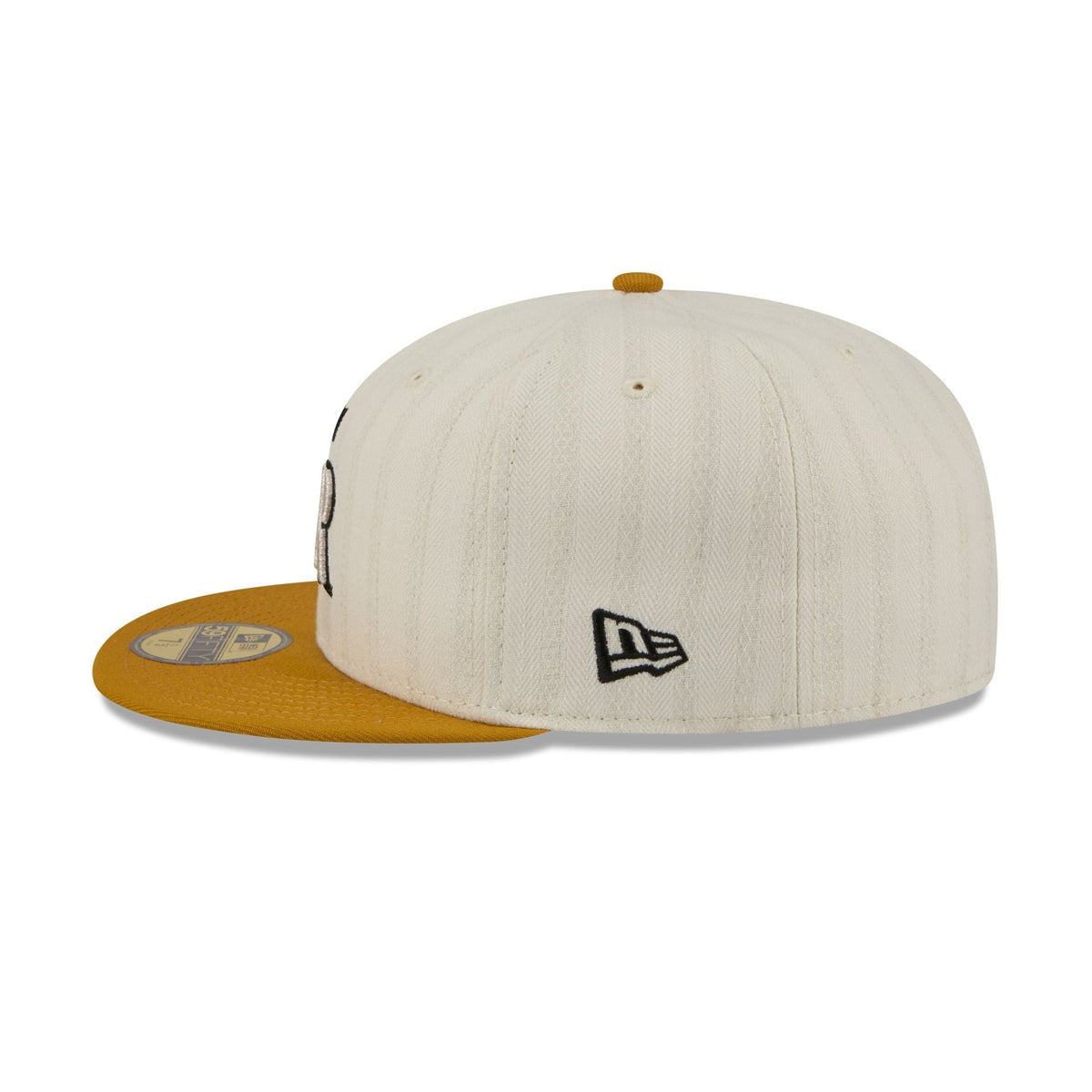 Colorado Rockies Chrome Herringbone 59FIFTY Fitted Hat