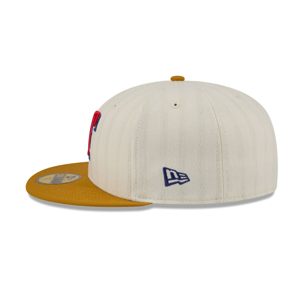 Texas Rangers Chrome Herringbone 59FIFTY Fitted Hat