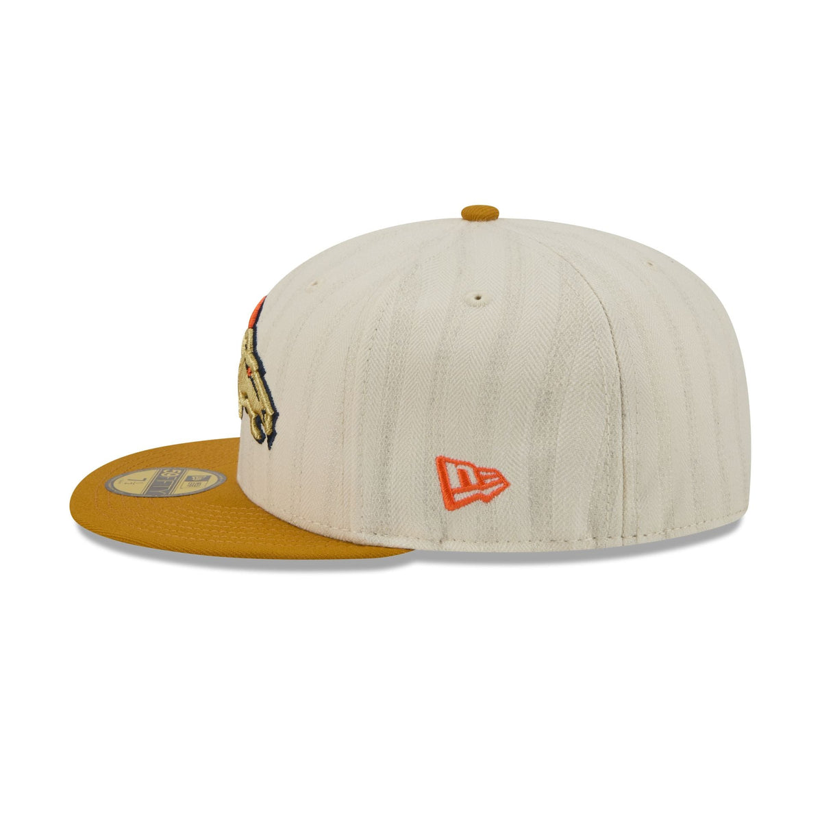 Denver Broncos Chrome Herringbone 59FIFTY Fitted Hat