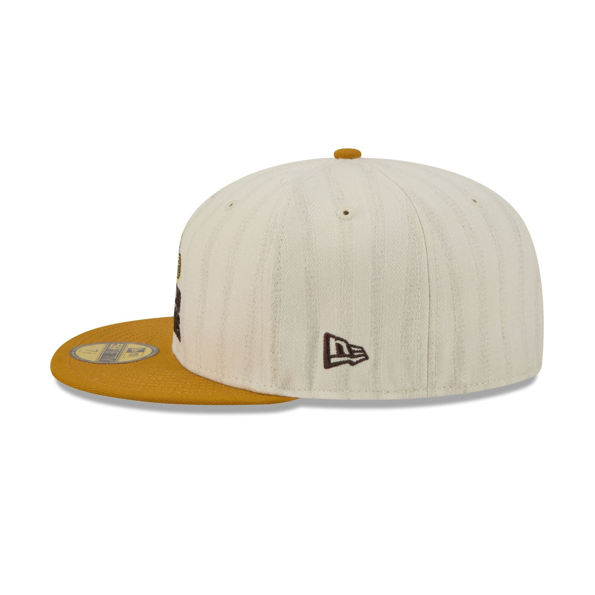 Cleveland Browns Chrome Herringbone 59FIFTY Fitted Hat