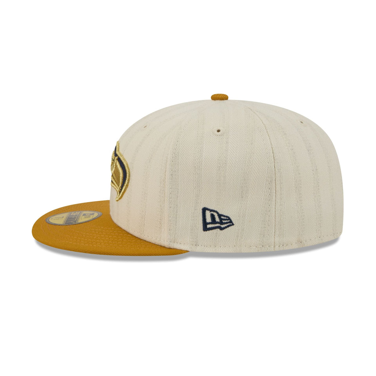 Seattle Seahawks Chrome Herringbone 59FIFTY Fitted Hat