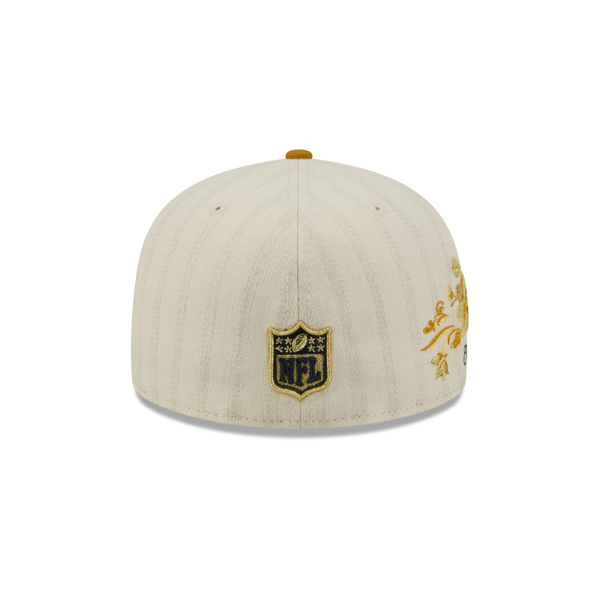 Chicago Bears Chrome Herringbone 59FIFTY Fitted Hat